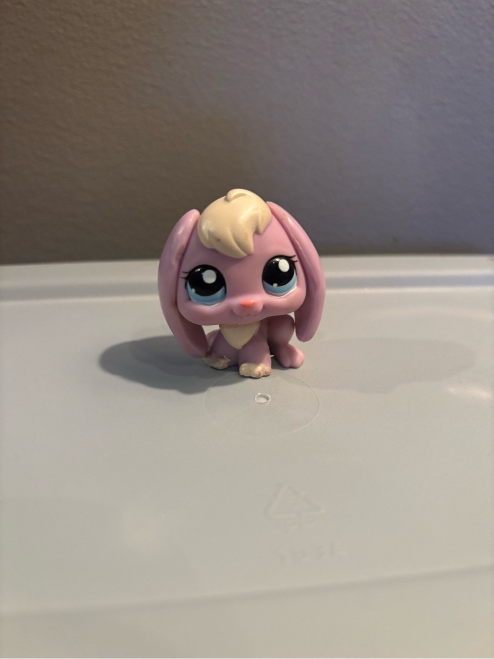 LPS - Littlest Pet Shop - #1705 purple bunny